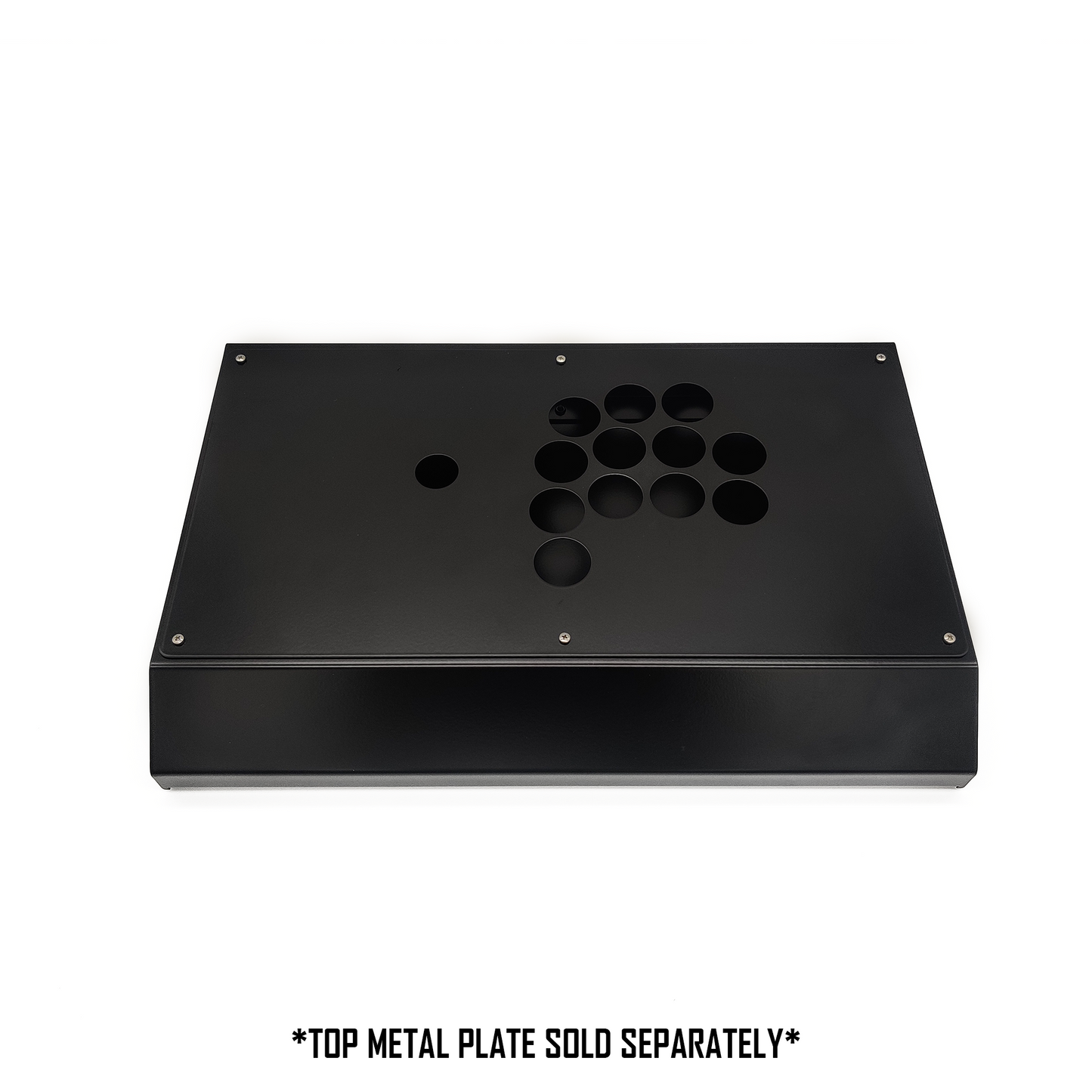 Mavercade Heavyweight Fightstick enclosure with crossup panel