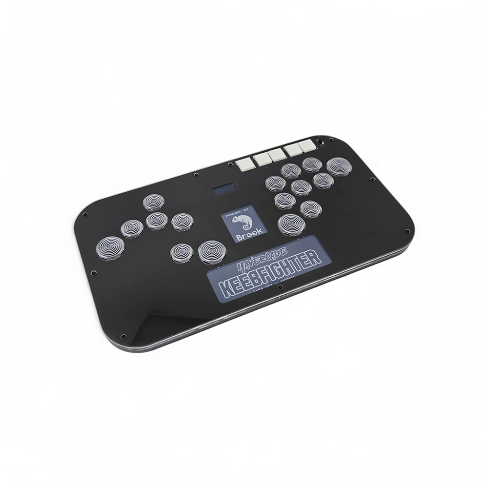 Mavercade KeebFighter+S4G5 Fightstick (Leverless/All Button Controller)