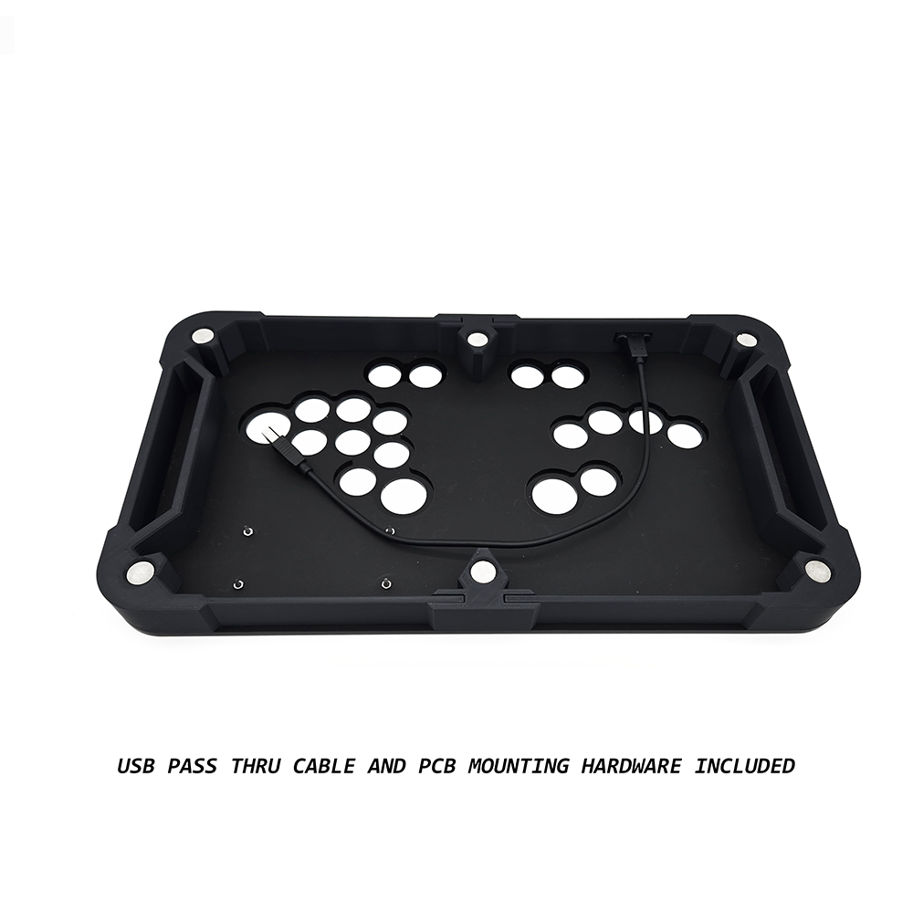 MAVERCADE LIGHTWEIGHT FIGHTSTICK ENCLOSURE KIT - MATTE BLACK LOW PROFILE