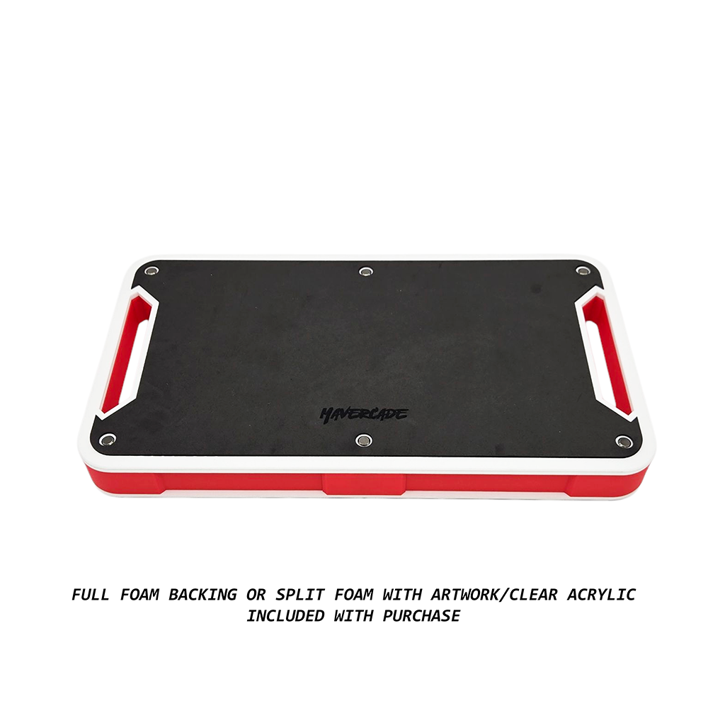 MAVERCADE LIGHTWEIGHT FIGHTSTICK ENCLOSURE KIT - MATTE WHITE LOW PROFILE