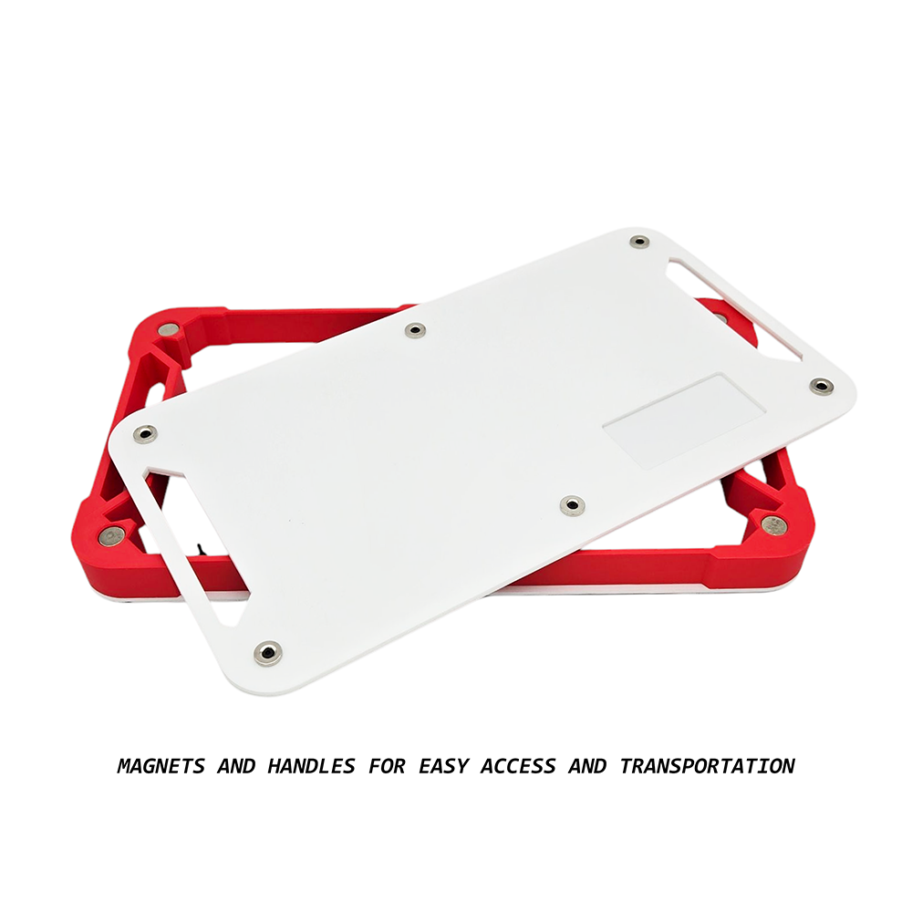 MAVERCADE LIGHTWEIGHT FIGHTSTICK ENCLOSURE KIT - MATTE WHITE LOW PROFILE