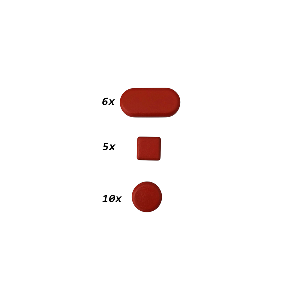 Nylon Coloured Key Cap Set