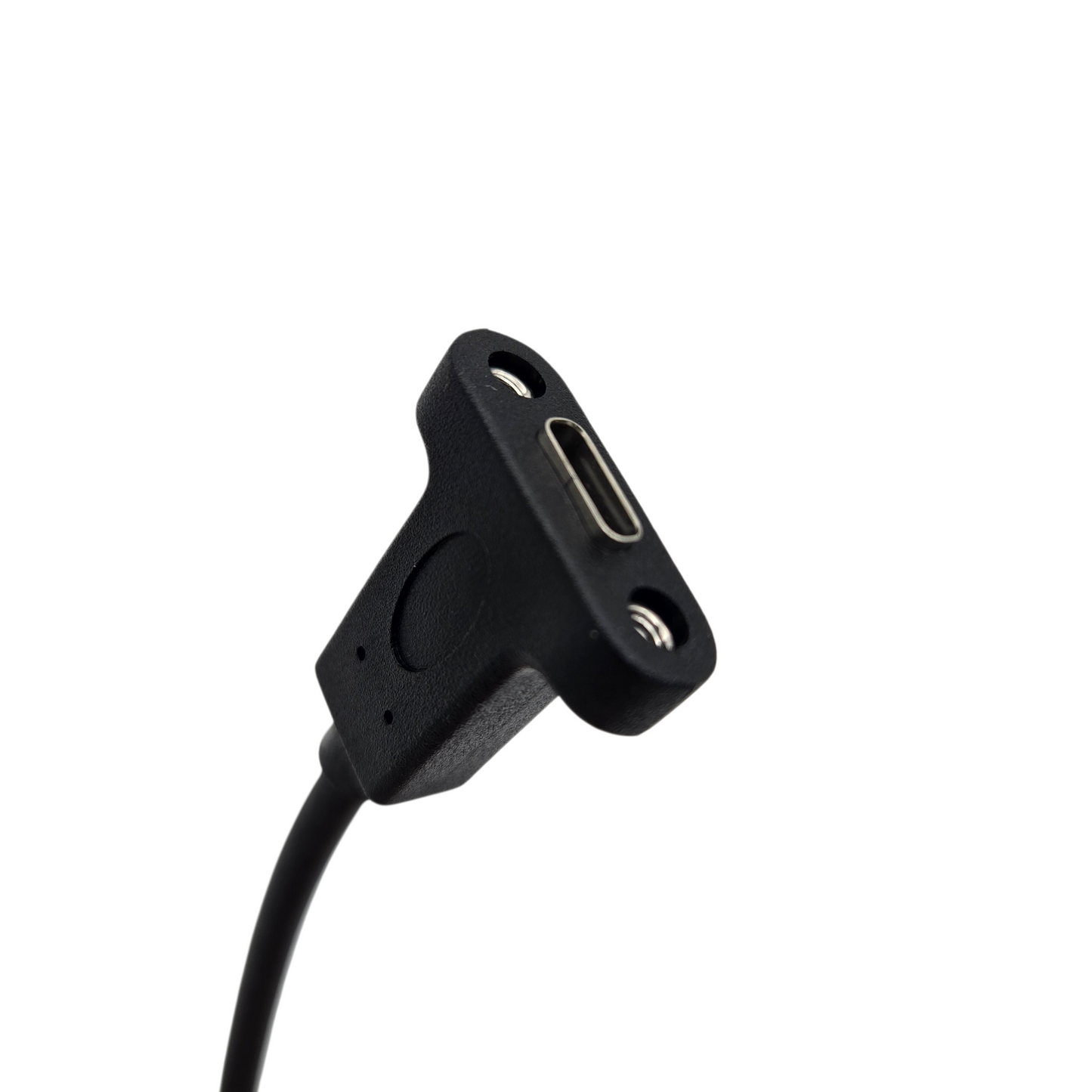USB-C to B panel mount cable