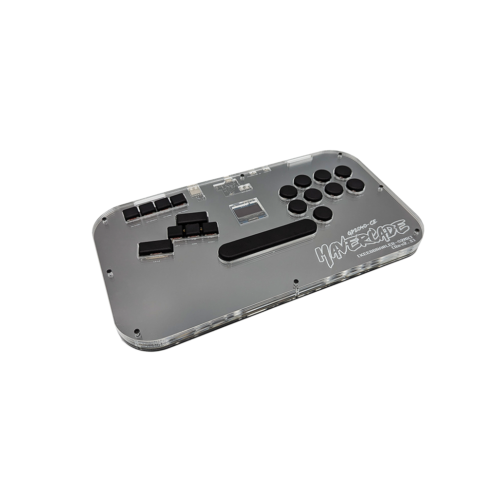 Mavercade KeebBrawler-02MX Fightstick (Leverless/All Button Controller)