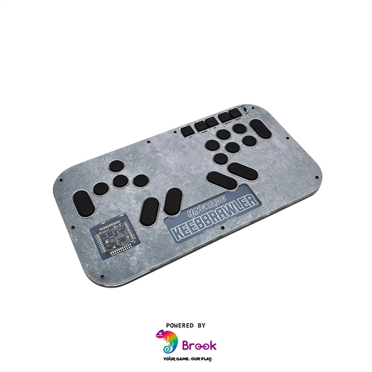 Mavercade KeebBrawler-04LPG5 Fightstick (Leverless/All Button Controller)