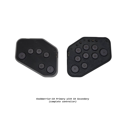 Mavercade KeebWarrior-S4 Primary and Secondary (Split Leverless/All Button Controller)