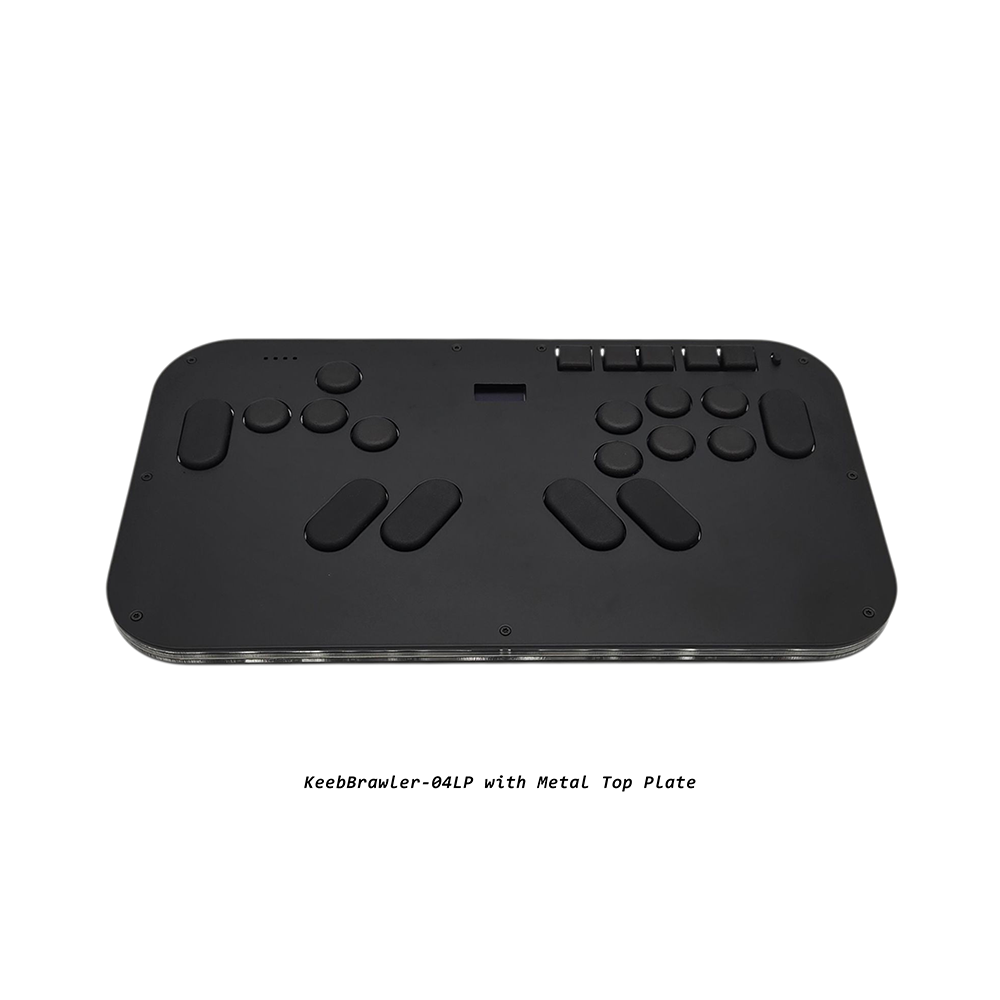 Mavercade KeebBrawler-04LP Fightstick (Leverless/All Button Controller)