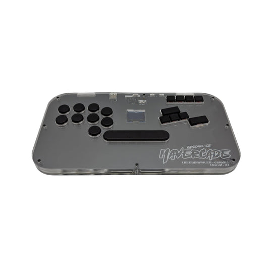 Mavercade KeebBrawler-02MXR Fightstick (Leverless/All Button Controller, Mirrored/Reversed)