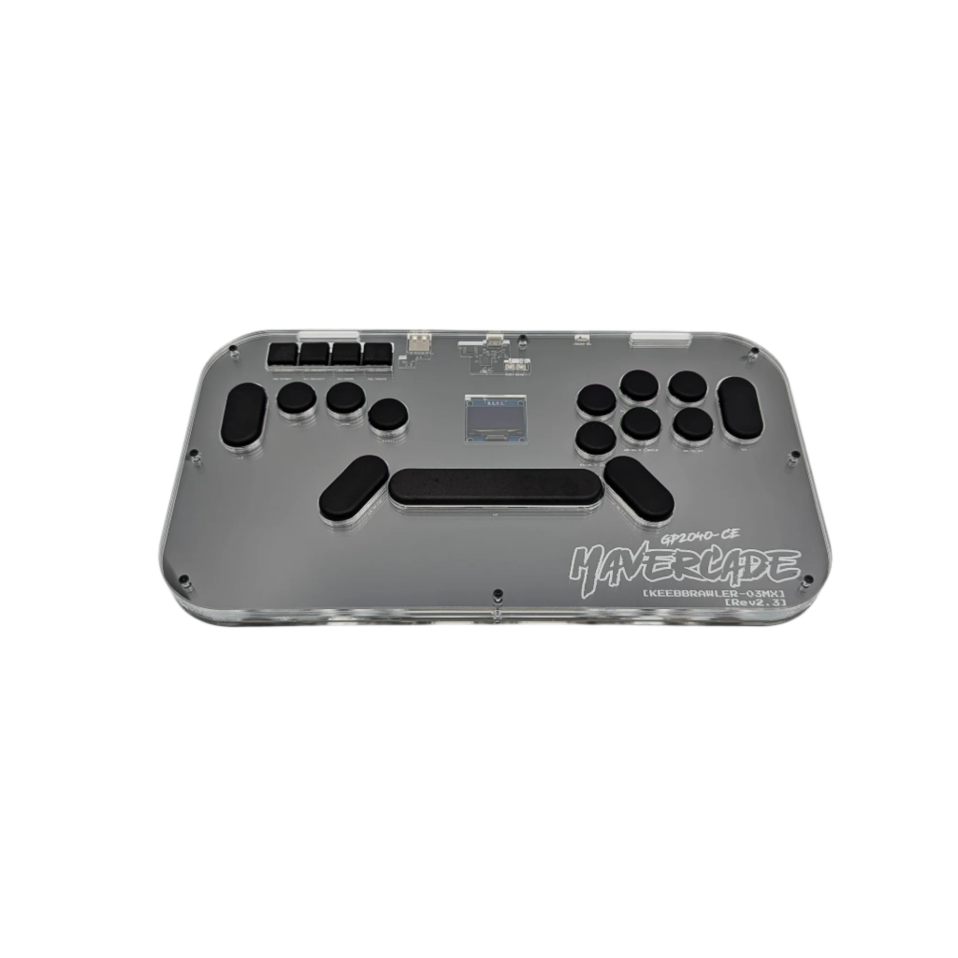Mavercade KeebBrawler-03MX Fightstick (Leverless/All Button Controller