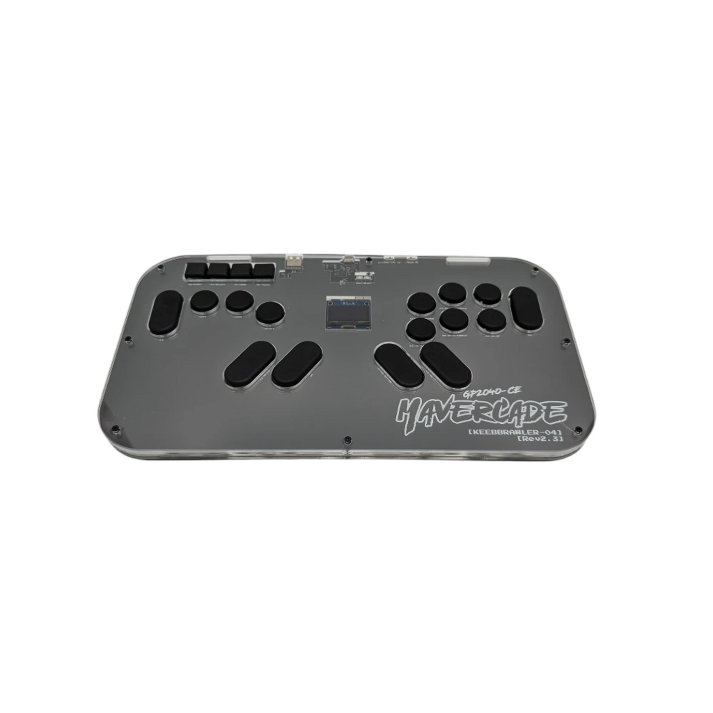 Mavercade KeebBrawler-04 Fightstick (Leverless/All Button Controller)