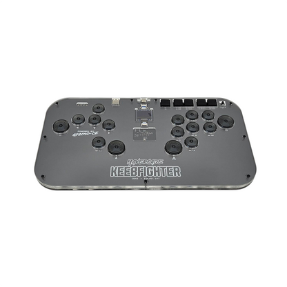 Mavercade KeebFighter+S4 Fightstick (Leverless/All Button Controller)