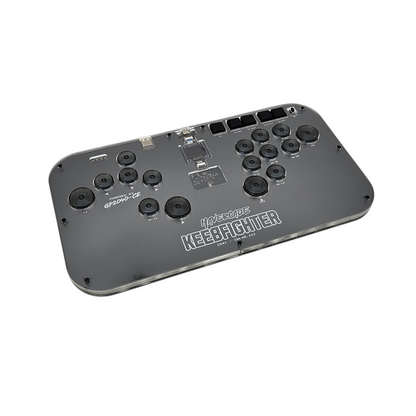 Mavercade KeebFighter+S4 Fightstick (Leverless/All Button Controller)