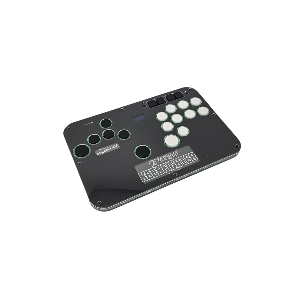 Mavercade KeebFighter-S3 Fightstick (Leverless/All Button Controller)
