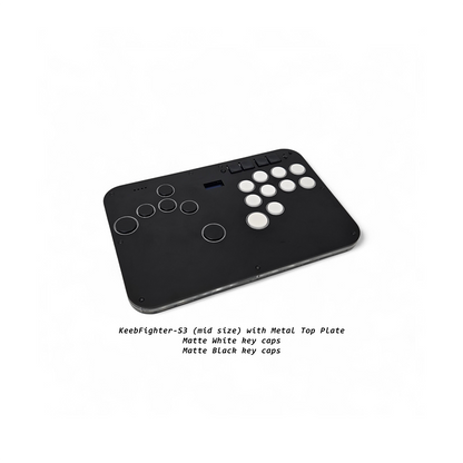 Mavercade KeebFighter-S3 Fightstick (Leverless/All Button Controller)