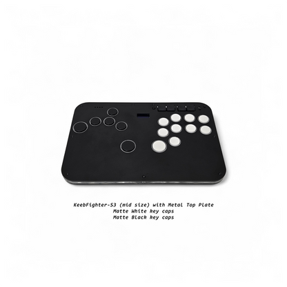 Mavercade KeebFighter-S3 Fightstick (Leverless/All Button Controller)