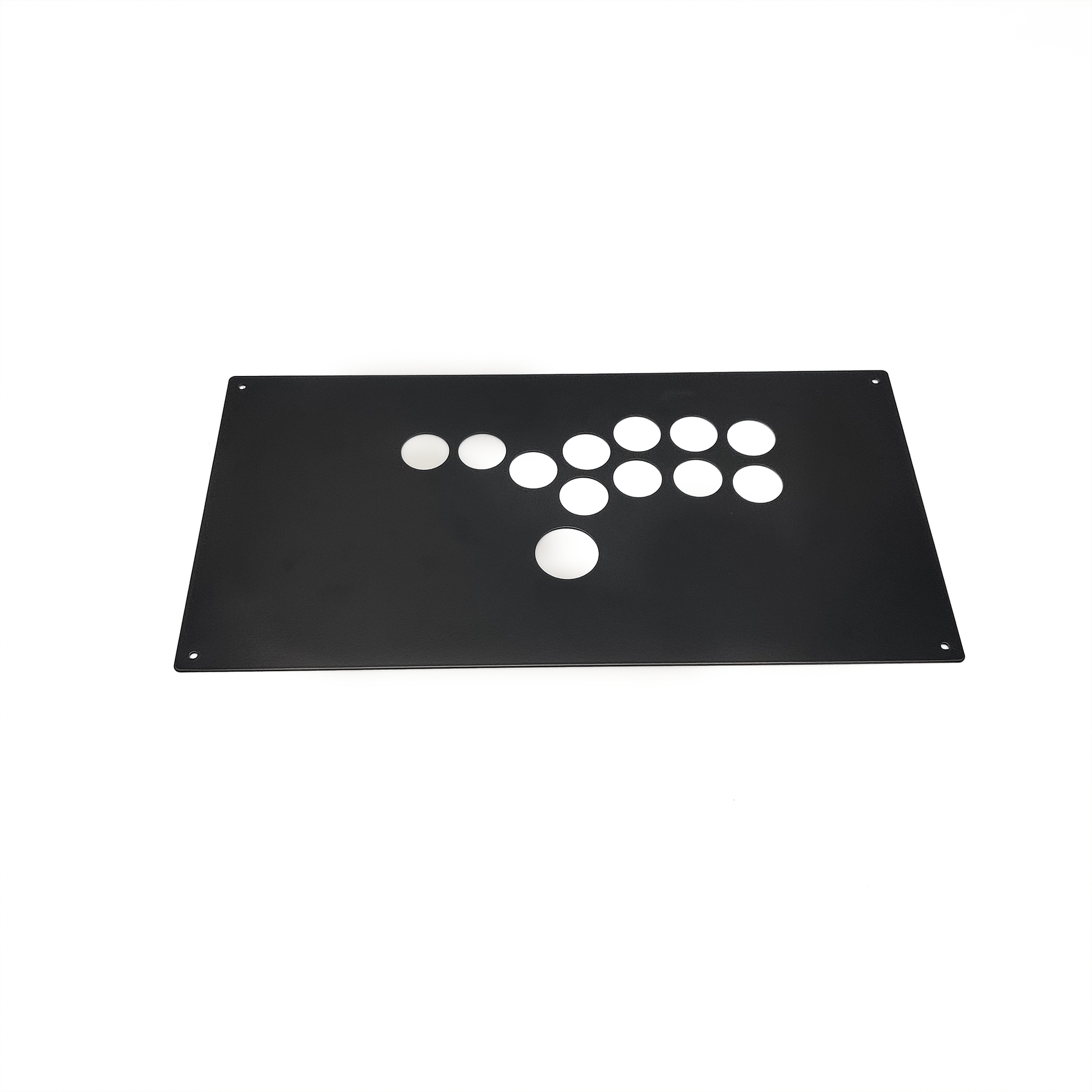 Metal top panel for light heavyweight fightstick